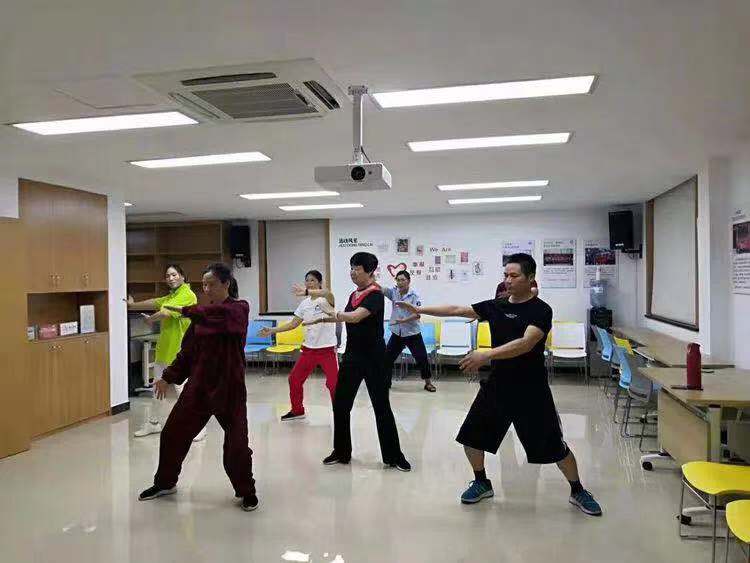义星社公益协会杏叶学堂——太极拳第二课