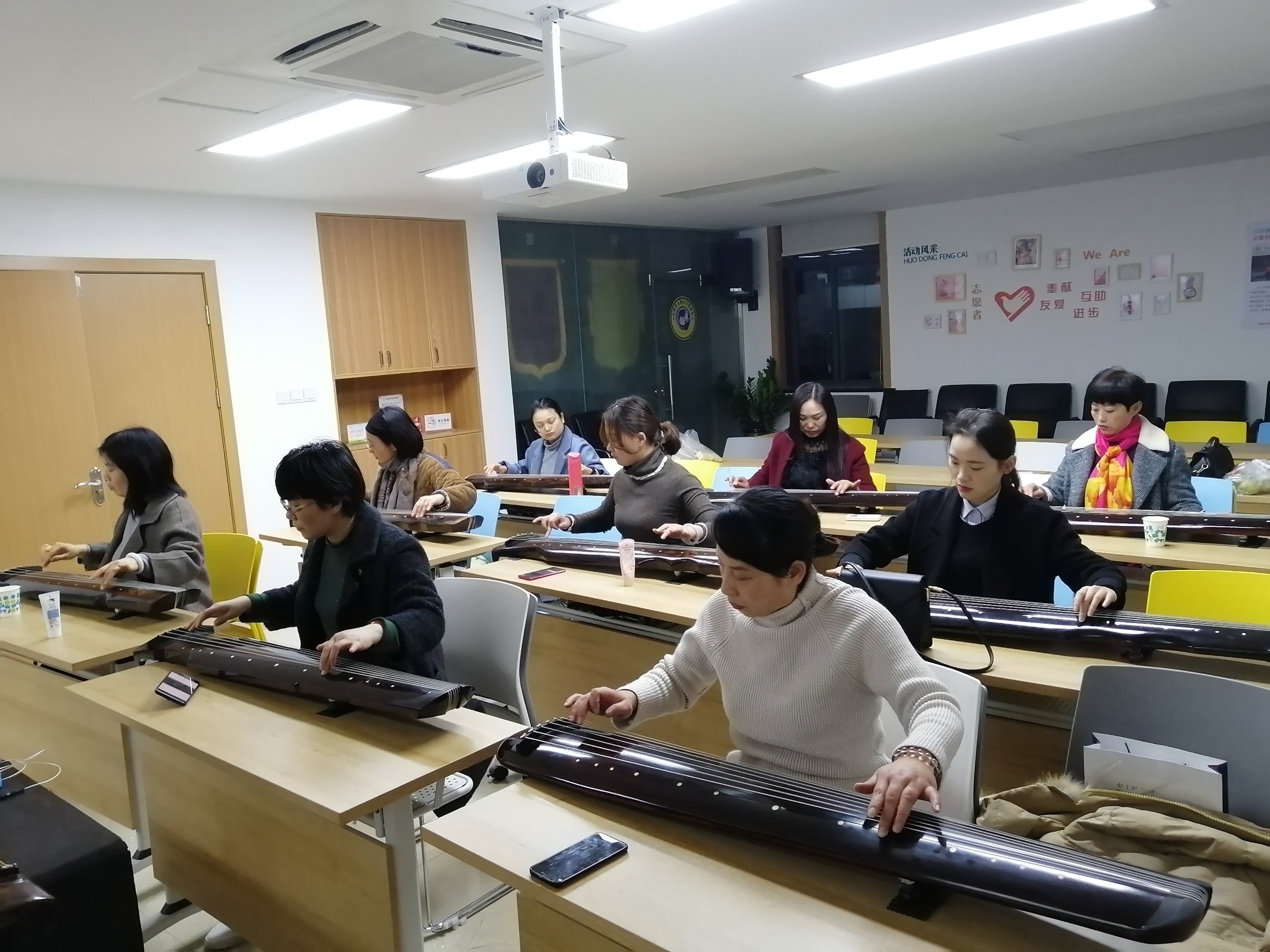 义乌第三期古琴班，免学费开始报名了
